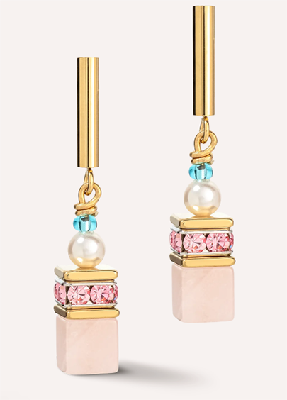 Pendientes Coeur De Lion Mujer GeoCUBE in Acero Cristallo 5086211522 - 5086211522